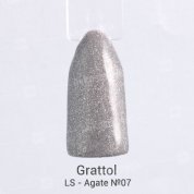 Grattol, Гель-лак Luxury Stones - Agate №07 (9 мл.)