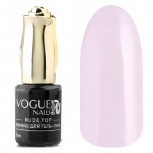 Vogue Nails, Nude Top Pink - Камуфлирующий топ для гель-лака без липкого слоя №TC13 (10 мл.)