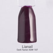 Lianail, Гель-лак - Dark Factor ASW-107 №57 (10 мл.)