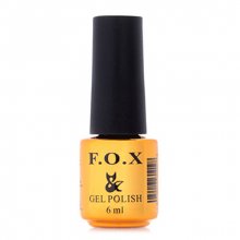 F.O.X, Top Rubber No Wipe - Каучуковый топ для гель-лака без липкого слоя (6 ml.)