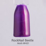 RockNail, Гель-лак - Beetle №431 «Moth» (10 мл.)