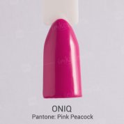 ONIQ, Гель-лак для покрытия ногтей - Pantone: Pink Peacock OGP-134 (10 мл.)