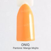 ONIQ, Гель-лак для покрытия ногтей - Pantone: Mango Mojito OGP-139s (6 мл.)