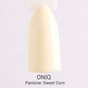 ONIQ, Гель-лак для покрытия ногтей - Pantone: Sweet Corn OGP-144 (10 мл.)