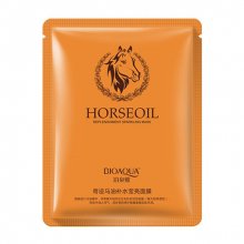 BioAqua, Увлажняющая маска для лица с экстратом лошадиного жира (30 г.)