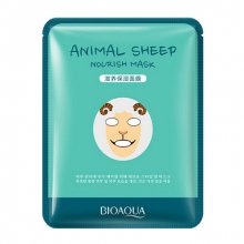 BioAqua, Animal Face Sheep - Питательная тканевая маска для лица (30 г.)