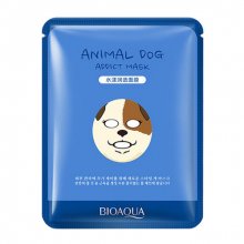 BioAqua, Animal Face Dog - Питательная тканевая маска для лица (30 г.)