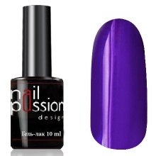 Nail Passion, Гель-лак - Роскошный фиолетовый 1036 (10 мл.)