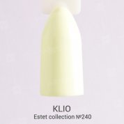 Klio Professional, Гель-лак Estet Collection №240 (10 ml.)