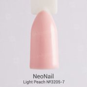 NeoNail, Гель-лак - Light Peach №3205-7 (7,2 мл.)