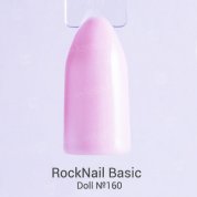 RockNail, Гель-лак - Basic №160 «Doll» (10 мл.)