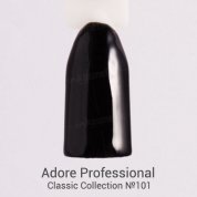 Adore Professional, Гель-лак №101 - Черный (7,5 мл.)