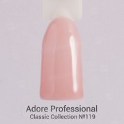 Adore Professional, Гель-лак №119 - Бежево-персиковый (7,5 мл.)