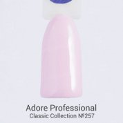 Adore Professional, Гель-лак №257 - Пастельный розовый (7,5 мл.)