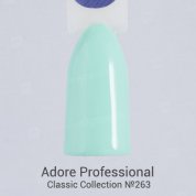 Adore Professional, Гель-лак №263 - Мятный (7,5 мл.)