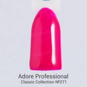 Adore Professional, Гель-лак №271 - Насыщенная малина (7,5 мл.)