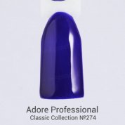 Adore Professional, Гель-лак №274 - Сине-фиолетовый (7,5 мл.)