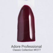Adore Professional, Гель-лак №277 - Темный вишневый (7,5 мл.)
