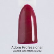 Adore Professional, Гель-лак №283 - Темная малина (7,5 мл.)