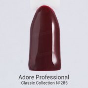Adore Professional, Гель-лак №285 - Вишнево-бордовый (7,5 мл.)