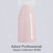 Adore Professional, Гель-лак №300 - Бежево-розоватый (7,5 мл.)