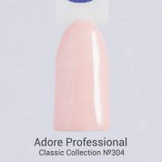 Adore Professional, Гель-лак №304 - Розовый персик (7,5 мл.)