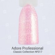 Adore Professional, Гель-лак №317 - Розовая русалка (7,5 мл.)