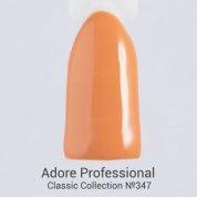 Adore Professional, Гель-лак №347 - Оранжевый (7,5 мл.)