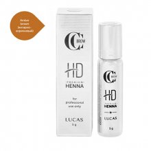 Lucas` Cosmetics, Premium Henna HD CC Brow - Хна для бровей - янтарно-коричневый (5 г.)