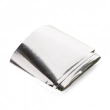 ONIQ, Amalgam Fluid metal: Silver Nail Foil - Фольга для дизайна ногтей ONF-001 (серебряная)