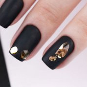 ONIQ, Amalgam Fluid metal: Golden Nail Foil - Фольга для дизайна ногтей ONF-002 (золотая)