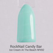 RockNail, Гель-лак - Candy Bar №492 «Ice Cream At The Beach» (10 мл.)