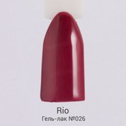 Rio, Гель-лак для ногтей №026 (6 мл.)