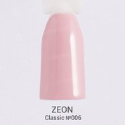 ZEON, Гель-лак для ногтей - Classic №006 (10,2 мл.)