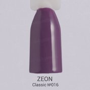 ZEON, Гель-лак для ногтей - Classic №016 (10,2 мл.)