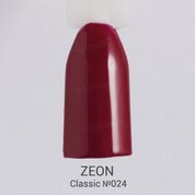 ZEON, Гель-лак для ногтей - Classic №024 (10,2 мл.)