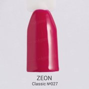 ZEON, Гель-лак для ногтей - Classic №027 (10,2 мл.)