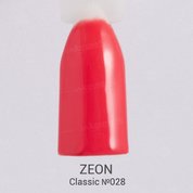 ZEON, Гель-лак для ногтей - Classic №028 (10,2 мл.)