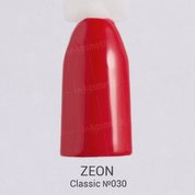ZEON, Гель-лак для ногтей - Classic №030 (10,2 мл.)