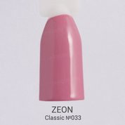 ZEON, Гель-лак для ногтей - Classic №033 (10,2 мл.)