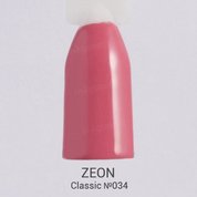 ZEON, Гель-лак для ногтей - Classic №034 (10,2 мл.)