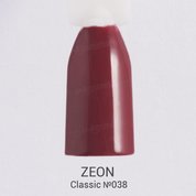 ZEON, Гель-лак для ногтей - Classic №038 (10,2 мл.)