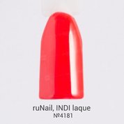 ruNail, INDI laque - Гель-лак №4181 (9 мл.)