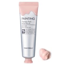 TONY MOLY, Painting Therapy Pack Sos Care - Лечебная маска для проблемной кожи розовая №03 (30 гр.)