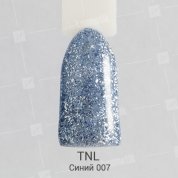 TNL, Гель-лак Glitter №07 - Синий (10 мл.)