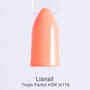 Lianail, Гель-лак - Tropic Factor ASW-166 №116 (10 мл.)