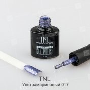 TNL, Гель-лак Glitter №17 - Ультрамариновый (10 мл.)