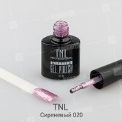 TNL, Гель-лак Glitter №20 - Сиреневый (10 мл.)