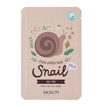 skin79, Fresh Garden Mask-Snail - Маска тканевая для лица с муцином улитки (23 гр.)