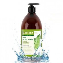 Evas, Naturia Pure Body Wash Wild Mint & Lime - Гель для душа (750 мл.)